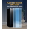 image:imageNewAir 10 Wine Fridge for 6 Bottles  Freestanding Wine Cooler Refrigerator with Glass Door  Compact Countertop Storage with Precision Cooling amp Quiet Operation  Black12 Bottle