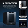 image:imageNewAir 10 Wine Fridge for 6 Bottles  Freestanding Wine Cooler Refrigerator with Glass Door  Compact Countertop Storage with Precision Cooling amp Quiet Operation  Black6 bottles