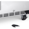 image:imageNewAir 15 Outdoor Beverage Fridge  Freestanding or BuiltIn Under counter Refrigerator for Outside Patio  Weatherproof Outdoor Fridge for 90 Cans with Detachable Castors  Stainless Steel