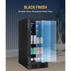 image:imageNewAir 15 Single Zone Beverage amp Wine Fridge  Beverage amp Wine Refrigerator for 33 Bottles  80 Cans  Freestanding or BuiltIn Under Counter Mini Fridge for Beer Wine amp Soda  Black Stainless SteelBlack Stainless Steel