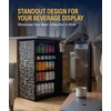 image:imageNewAir 160 Can Beverage Refrigerator  Freestanding Small Mini Fridge for Bedroom Home Bar or Living Room  SplitShelf Storage Digital Thermostat amp LED Light  Stainless Steel126 cans