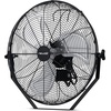 image:imageNewAir 18 2in1 High Velocity Fan Floor or Wall Mounted  WeatherResistant with 4000 CFM Airflow 3 Speeds and HeavyDuty Blades  Fan for Garage Workshop Patio amp Outdoor UseWall Mounted