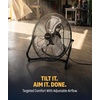 image:imageNewAir 18 2in1 High Velocity Fan Floor or Wall Mounted  WeatherResistant with 4000 CFM Airflow 3 Speeds and HeavyDuty Blades  Fan for Garage Workshop Patio amp Outdoor UseWall Mounted Indoor