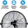 image:imageNewAir 18 2in1 High Velocity Fan Floor or Wall Mounted  WeatherResistant with 4000 CFM Airflow 3 Speeds and HeavyDuty Blades  Fan for Garage Workshop Patio amp Outdoor Use2In1