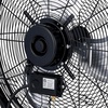 image:imageNewAir 18 2in1 High Velocity Fan Floor or Wall Mounted  WeatherResistant with 4000 CFM Airflow 3 Speeds and HeavyDuty Blades  Fan for Garage Workshop Patio amp Outdoor UseWall Mounted
