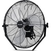 image:imageNewAir 18 2in1 High Velocity Fan Floor or Wall Mounted  WeatherResistant with 4000 CFM Airflow 3 Speeds and HeavyDuty Blades  Fan for Garage Workshop Patio amp Outdoor UseWall Mounted