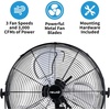image:imageNewAir 18 2in1 High Velocity Fan Floor or Wall Mounted  WeatherResistant with 4000 CFM Airflow 3 Speeds and HeavyDuty Blades  Fan for Garage Workshop Patio amp Outdoor UseWall Mounted