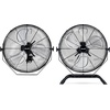 image:imageNewAir 18 2in1 High Velocity Fan Floor or Wall Mounted  WeatherResistant with 4000 CFM Airflow 3 Speeds and HeavyDuty Blades  Fan for Garage Workshop Patio amp Outdoor Use2In1