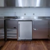 image:imageNewAir 24 Commercial Builtin or Under Counter Refrigerator  53 Cu Ft Weatherproof Outdoor Fridge for Patio Indoor amp Commercial Use  Stainless Steel