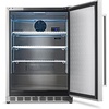 image:imageNewAir 24 Commercial Builtin or Under Counter Refrigerator  53 Cu Ft Weatherproof Outdoor Fridge for Patio Indoor amp Commercial Use  Stainless Steel