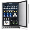 image:imageNewAir 24 Commercial Builtin or Under Counter Refrigerator  53 Cu Ft Weatherproof Outdoor Fridge for Patio Indoor amp Commercial Use  Stainless Steel