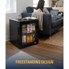 image:imageNewAir 24 Dual Zone Beverage Refrigerator amp Wine Cooler for 18 Bottles amp 60 Cans  Freestanding or BuiltIn Under Counter Mini Fridge for Beer Wine and Soda  Stainless Steel60 Can