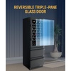 image:imageNewAir 24 Dual Zone Beverage Refrigerator amp Wine Cooler for 20 Bottles amp 70 Cans  Freestanding or BuiltIn Under Counter Mini Fridge for Beer Wine and Soda  Stainless Steel108 Bottles  175 Cans