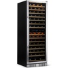 image:imageNewAir 24 Dual Zone Wine Fridge for 98 Bottles  BuiltIn or Freestanding Wine Cooler Refrigerator with Glass Door  UltraQuiet Inverter Compressor amp Adjustable Racks  Stainless SteelStainless Steel