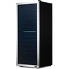 image:imageNewAir 24 Dual Zone Wine Fridge for 98 Bottles  BuiltIn or Freestanding Wine Cooler Refrigerator with Glass Door  UltraQuiet Inverter Compressor amp Adjustable Racks  Stainless SteelStainless Steel