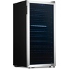 image:imageNewAir 24 Dual Zone Wine Fridge for 98 Bottles  BuiltIn or Freestanding Wine Cooler Refrigerator with Glass Door  UltraQuiet Inverter Compressor amp Adjustable Racks  Stainless SteelStainless Steel