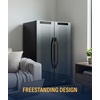 image:imageNewAir 27 Dual Zone Beverage Refrigerator amp Wine Cooler for 18 Bottles amp 59 Cans  Freestanding or BuiltIn Under Counter Mini Fridge for Beer Wine and Soda  Black12 Bottle  39 Can