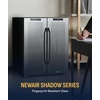 image:imageNewAir 27 Dual Zone Beverage Refrigerator amp Wine Cooler for 18 Bottles amp 59 Cans  Freestanding or BuiltIn Under Counter Mini Fridge for Beer Wine and Soda  Black18 Bottles  59 Cans