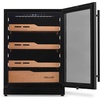 image:imageNewAir 500 Count Electric Cigar Humidor Box  Premium Cigar Cooler Cabinet with BuiltIn Boveda Temperature amp Humidity Control  Adjustable Spanish Cedar Shelves  Desktop Humidor1500 Count OptiTemp