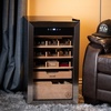 image:imageNewAir 500 Count Electric Cigar Humidor Box  Premium Cigar Cooler Cabinet with BuiltIn Boveda Temperature amp Humidity Control  Adjustable Spanish Cedar Shelves  Desktop Humidor500 Count Boveda