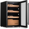 image:imageNewAir 500 Count Electric Cigar Humidor Box  Premium Cigar Cooler Cabinet with BuiltIn Boveda Temperature amp Humidity Control  Adjustable Spanish Cedar Shelves  Desktop Humidor840 Count OptiTemp