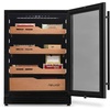 image:imageNewAir 500 Count Electric Cigar Humidor Box  Premium Cigar Cooler Cabinet with BuiltIn Boveda Temperature amp Humidity Control  Adjustable Spanish Cedar Shelves  Desktop Humidor1500 Count OptiTemp
