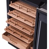 image:imageNewAir 500 Count Electric Cigar Humidor Box  Premium Cigar Cooler Cabinet with BuiltIn Boveda Temperature amp Humidity Control  Adjustable Spanish Cedar Shelves  Desktop Humidor500 Count Boveda