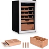 image:imageNewAir 500 Count Electric Cigar Humidor Box  Premium Cigar Cooler Cabinet with BuiltIn Boveda Temperature amp Humidity Control  Adjustable Spanish Cedar Shelves  Desktop Humidor500 Count Boveda