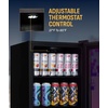 image:imageNewAir 85 Can Beverage Refrigerator with HexaColor LED Lights  Small Mini Fridge for Bedroom Gaming Room or Office  Remote Controlled Lighting amp Quiet Cooling85 can