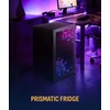image:imageNewAir 85 Can Beverage Refrigerator with HexaColor LED Lights  Small Mini Fridge for Bedroom Gaming Room or Office  Remote Controlled Lighting amp Quiet Cooling85 can