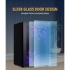 image:imageNewAir 85 Can Beverage Refrigerator with HexaColor LED Lights  Small Mini Fridge for Bedroom Gaming Room or Office  Remote Controlled Lighting amp Quiet Cooling85 can