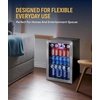 image:imageNewAir 90 Can Beverage Refrigerator  17 Freestanding Small Mini Fridge for Bedroom Home Bar or Office  Quiet Compressor Cooling amp Adjustable Shelves  Stainless Steel90 Can