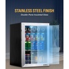 image:imageNewAir 90 Can Beverage Refrigerator  17 Freestanding Small Mini Fridge for Bedroom Home Bar or Office  Quiet Compressor Cooling amp Adjustable Shelves  Stainless Steel90 Can