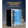 image:imageNewAir 96 Can BuiltIn Beverage Refrigerator  15 Small Mini Fridge for Bedroom Home Bar or Office  Quiet Cooling amp Precise Temperature Control  Stainless SteelStainless Steel