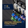 image:imageNewAir 96 Can BuiltIn Beverage Refrigerator  15 Small Mini Fridge for Bedroom Home Bar or Office  Quiet Cooling amp Precise Temperature Control  Stainless SteelStainless Steel