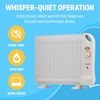 image:imageNewAir Portable Space Heater for Indoor Use  Ideal Heater for Bedroom Office or Under Desk  Electric Energy Efficient and NoiselessWhite