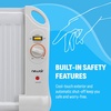 image:imageNewAir Portable Space Heater for Indoor Use  Ideal Heater for Bedroom Office or Under Desk  Electric Energy Efficient and NoiselessWhite