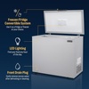 image:imageNewair 67 Cu Ft Chest Freezer with Removable Basket Quiet Deep Freezer Digital Temperature Control Top Open Door Alarm Fast Freeze Mode Compact Freezer Garage Storage Cool GrayCool Gray