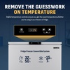 image:imageNewair 67 Cu Ft Chest Freezer with Removable Basket Quiet Deep Freezer Digital Temperature Control Top Open Door Alarm Fast Freeze Mode Compact Freezer Garage Storage Cool GrayCool Gray