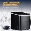 image:imageNewair Bullet Ice Maker Countertop  26 lbsDay Ice Machine with Fresh Ice in amp Minutes  2 Size Cubes for Instant Refreshment  Matte BlackMatte Black
