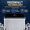 image:imageNewair Silver Countertop Ice Maker Machine Compact Automatic Ice Maker Cubes Ready in Under 15 Minutes Portable Ice Cube Maker Perfect for HomeKitchenOfficeBar