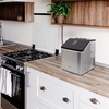 image:imageNewair Silver Countertop Ice Maker Machine Compact Automatic Ice Maker Cubes Ready in Under 15 Minutes Portable Ice Cube Maker Perfect for HomeKitchenOfficeBar
