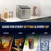 image:imageNewair Silver Countertop Ice Maker Machine Compact Automatic Ice Maker Cubes Ready in Under 15 Minutes Portable Ice Cube Maker Perfect for HomeKitchenOfficeBar