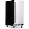 image:imageNewAir 15 Outdoor Beverage Fridge  Freestanding or BuiltIn Under counter Refrigerator for Outside Patio  Weatherproof Outdoor Fridge for 90 Cans with Detachable Castors  Stainless Steel