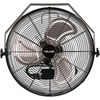image:imageNewAir 18 in WallMounted High Velocity Fan  Powerful 3000 CFM Industrial Fan for Garage Workshop amp Commercial Use  3 Speeds Sealed Motor ETL Listed