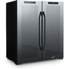image:imageNewAir 27 Dual Zone Beverage Refrigerator amp Wine Cooler for 18 Bottles amp 59 Cans  Freestanding or BuiltIn Under Counter Mini Fridge for Beer Wine and Soda  Black18 Bottles  59 Cans