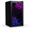 image:imageNewAir 85 Can Beverage Refrigerator with HexaColor LED Lights  Small Mini Fridge for Bedroom Gaming Room or Office  Remote Controlled Lighting amp Quiet Cooling126 can