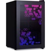 image:imageNewAir 85 Can Beverage Refrigerator with HexaColor LED Lights  Small Mini Fridge for Bedroom Gaming Room or Office  Remote Controlled Lighting amp Quiet Cooling85 can