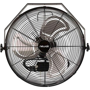 image:imageNewAir 18 in WallMounted High Velocity Fan  Powerful 3000 CFM Industrial Fan for Garage Workshop amp Commercial Use  3 Speeds Sealed Motor ETL Listed