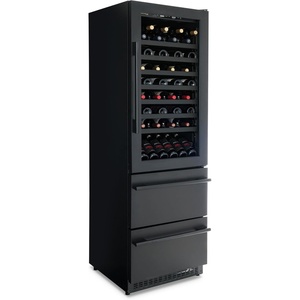 image:imageNewAir 24 Dual Zone Beverage Refrigerator amp Wine Cooler for 20 Bottles amp 70 Cans  Freestanding or BuiltIn Under Counter Mini Fridge for Beer Wine and Soda  Stainless Steel108 Bottles  175 Cans